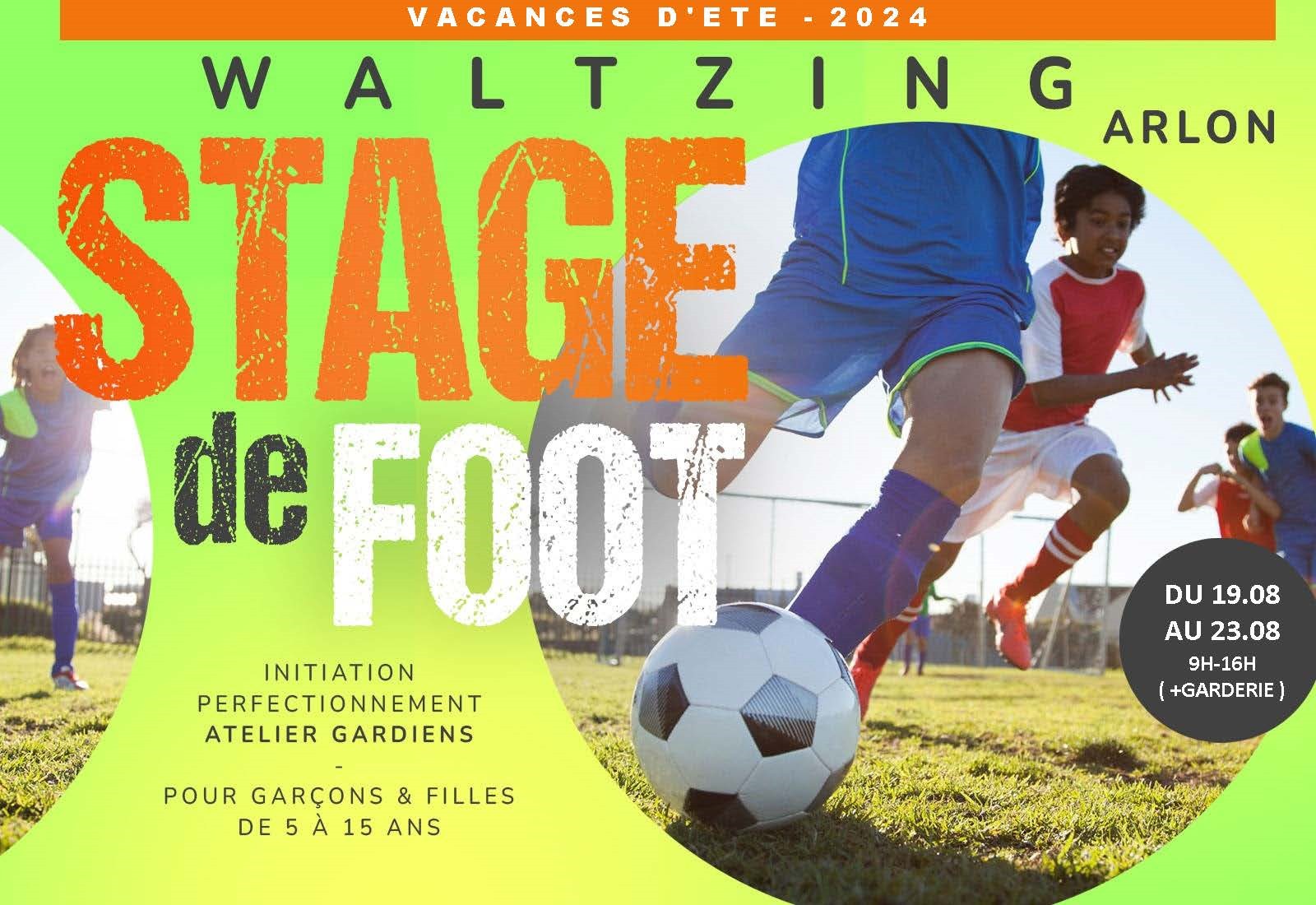 Stage de foot U6-U15 - ETE 2024