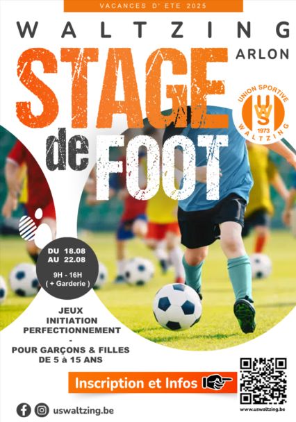 Stage de foot U6-U15 - ETE 2025